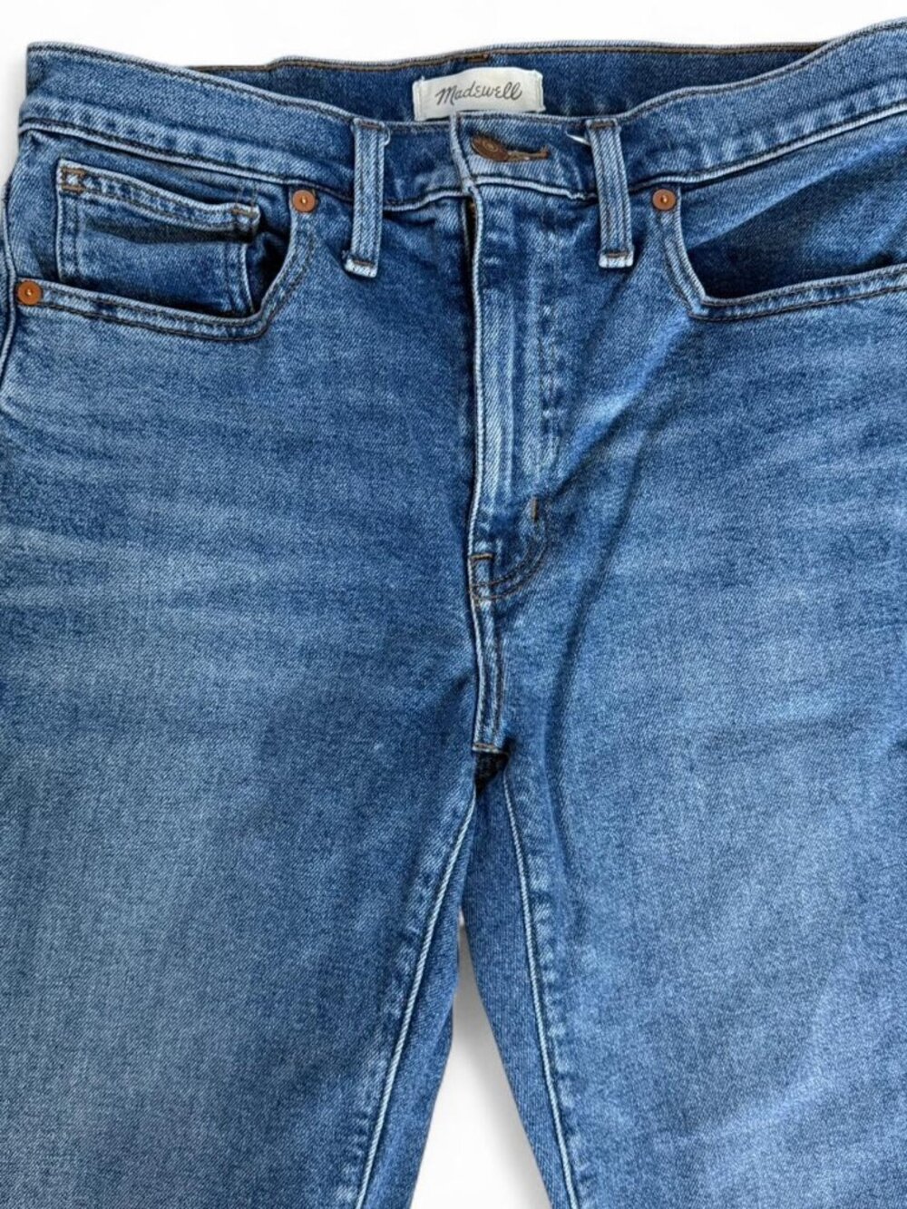 Madewell Roadtripper Slim Boy Blue Jeans, Size 27